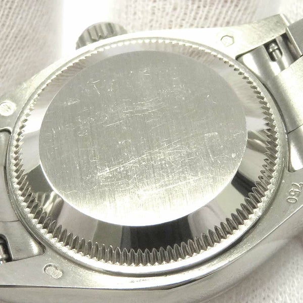 ロレックス デイトジャスト K18WG 松坂屋400周年記念モデル 179179NG ホワイトマザーオブパール/9PD/1Pサファイア文字盤