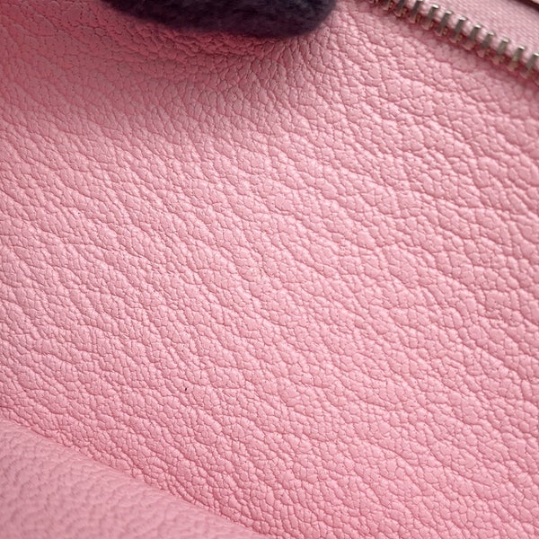 エルメス 長財布 ベアンスフレ ローズサクラ/シルバー金具 シェブルミゾル T刻印 財布