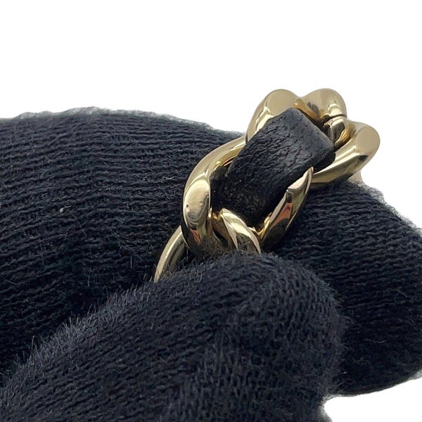 シャネル チェーンショルダーバッグ ココマーク マトラッセ ラインストーン ベロア CHANEL ノベルティ 2024イヤーズギフト 黒