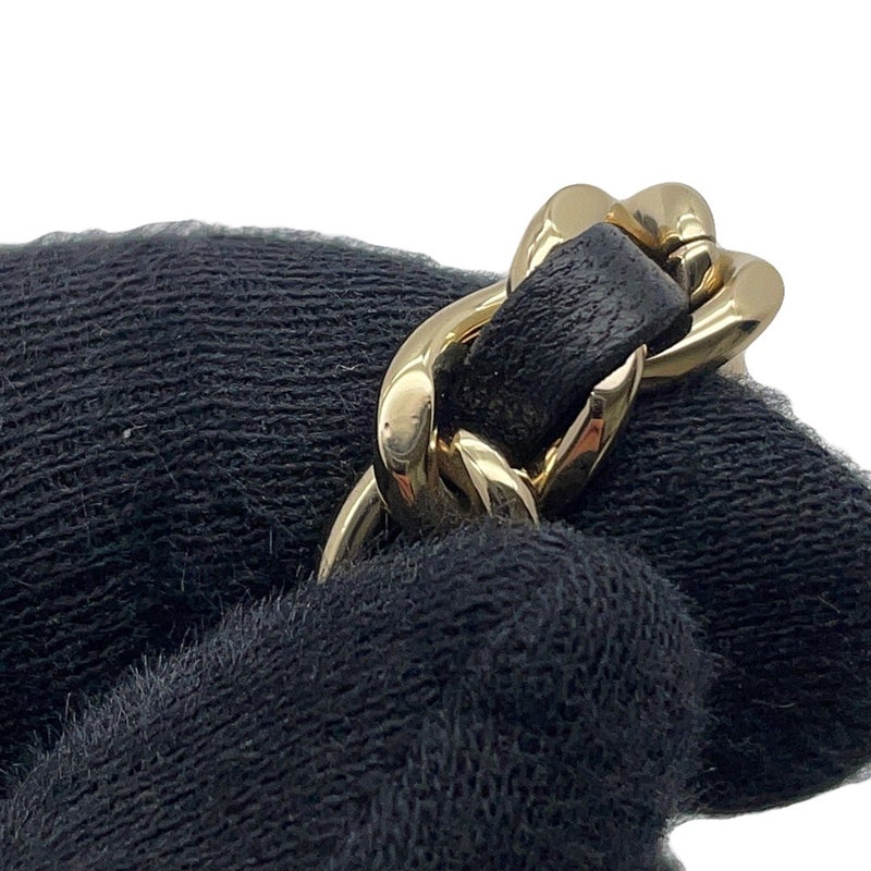 シャネル チェーンショルダーバッグ ココマーク マトラッセ ラインストーン ベロア CHANEL ノベルティ 2024イヤーズギフト 黒