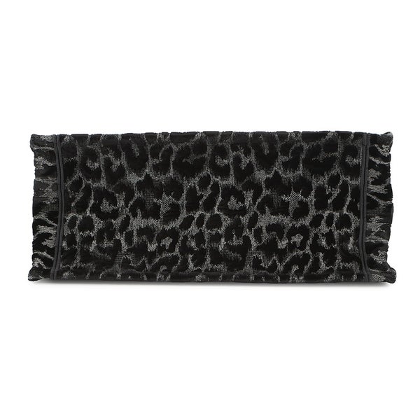 クリスチャン・ディオール トートバッグ ブックトート レオパード ミディアム M1296ZTGT Christian Dior 黒