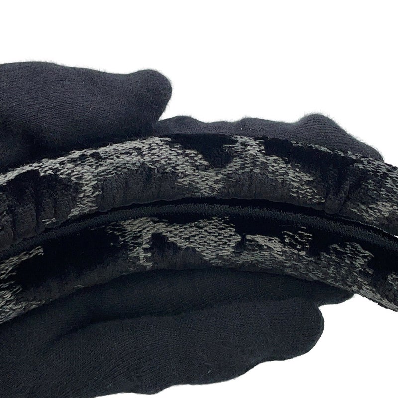 クリスチャン・ディオール トートバッグ ブックトート レオパード ミディアム M1296ZTGT Christian Dior 黒