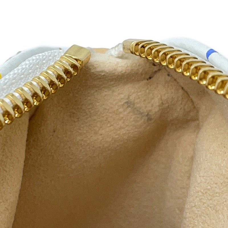 ルイヴィトン ハンドバッグ モノグラム・マルチカラー LV × TM ナノ・スピーディ M13391 2way 白 ホワイト 村上隆 コラボ