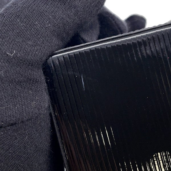 サンローランパリ バニティ バッグ パテント SAINT LAURENT PARIS ２wayショルダー 黒