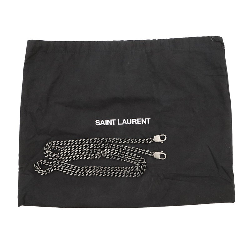 サンローランパリ バニティ バッグ パテント SAINT LAURENT PARIS ２wayショルダー 黒