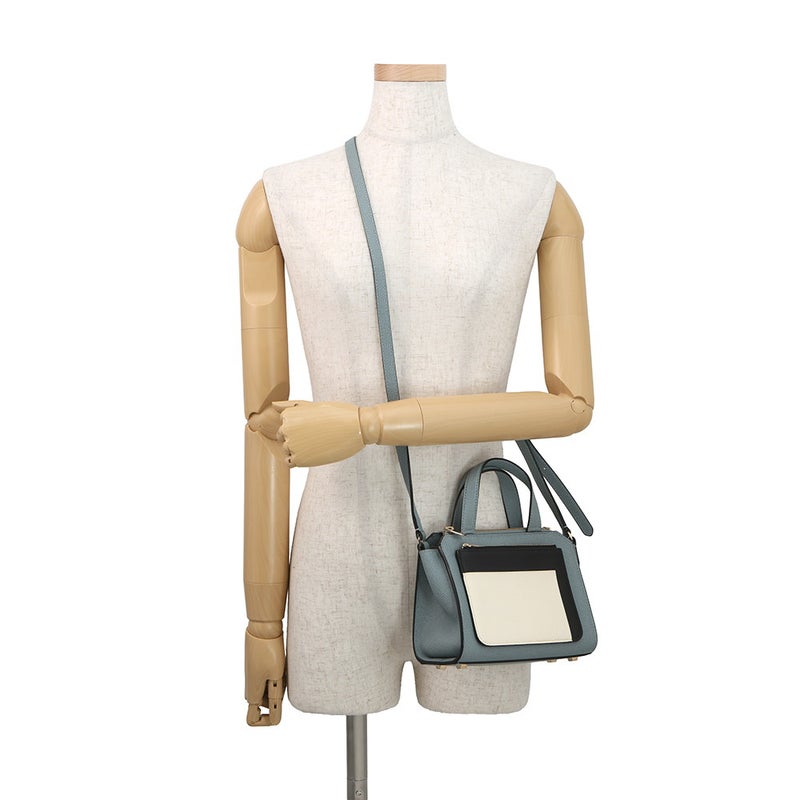 ヴァレクストラ ショルダーバッグ ミニ パスパ レザー  Valextra ２wayハンドバッグ