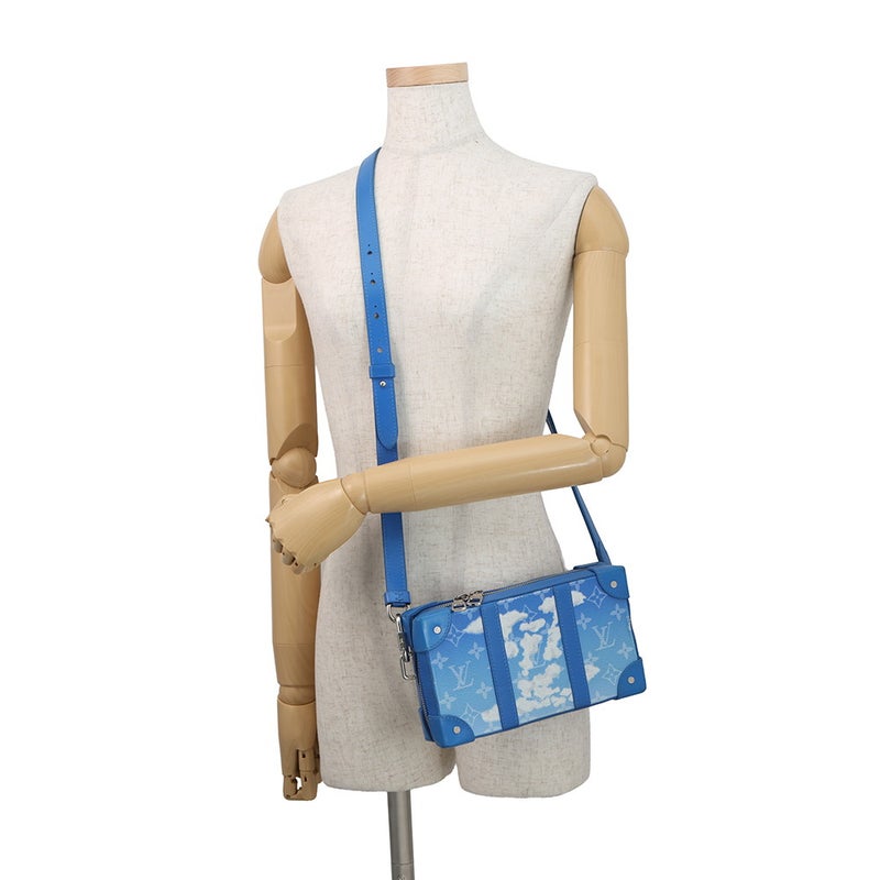 ルイヴィトン ショルダーバッグ モノグラム・クラウズ ソフトトランク・ウォレット M45432 財布 クラウズコレクション 白 ヴァージルアブロー