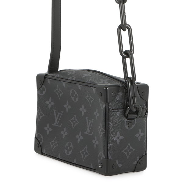 ルイヴィトン ショルダーバッグ モノグラム・エクリプス ミニ・ソフトトランク M44735 ヴィトン バッグ 黒 ブラック