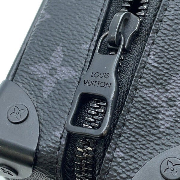 ルイヴィトン ショルダーバッグ モノグラム・エクリプス ミニ・ソフトトランク M44735 ヴィトン バッグ 黒 ブラック