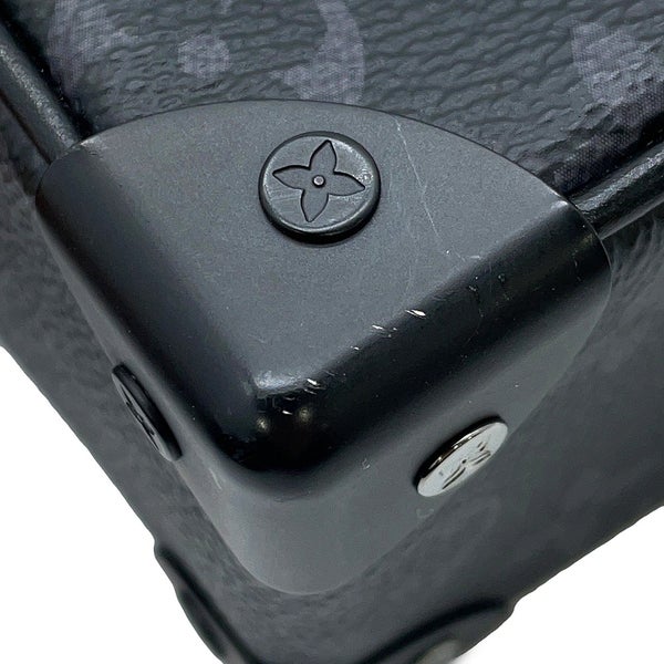 ルイヴィトン ショルダーバッグ モノグラム・エクリプス ミニ・ソフトトランク M44735 ヴィトン バッグ 黒 ブラック