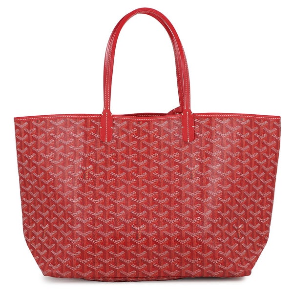 ゴヤール トートバッグ サンルイPM PVC/レザー STLOUIPMLTY02CL02P GOYARD ポーチ付き