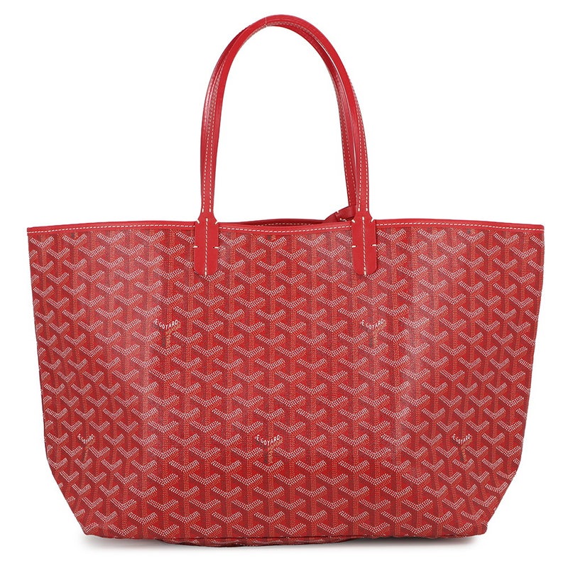 ゴヤール トートバッグ サンルイPM PVC/レザー STLOUIPMLTY02CL02P GOYARD ポーチ付き