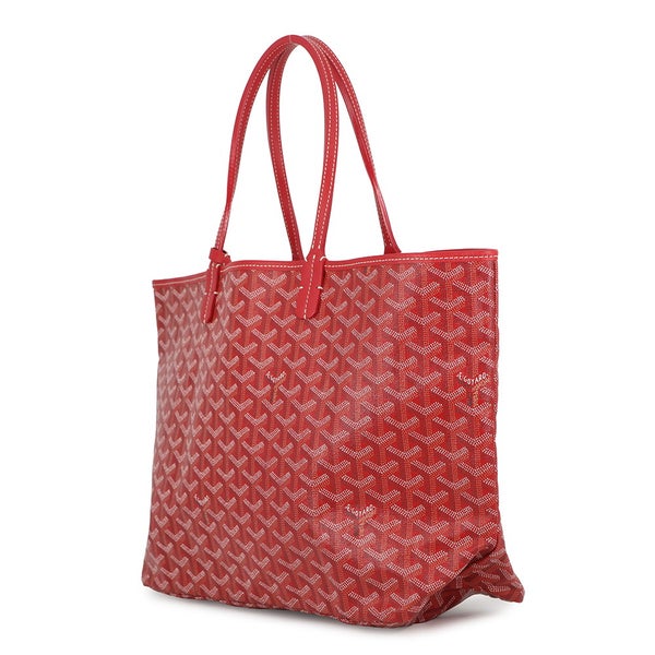 ゴヤール トートバッグ サンルイPM PVC/レザー STLOUIPMLTY02CL02P GOYARD ポーチ付き