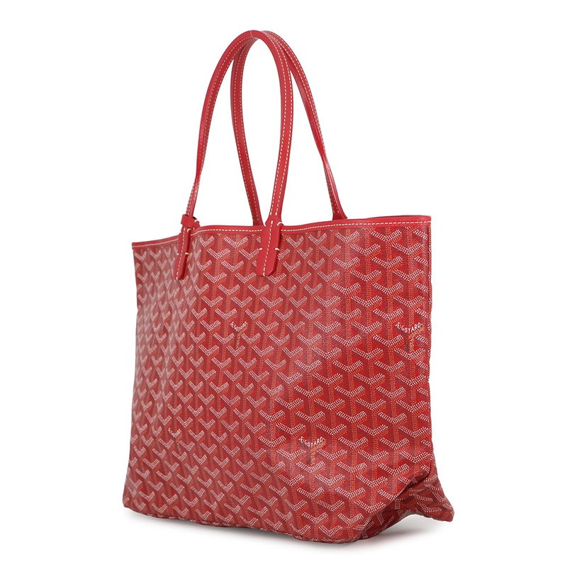 ゴヤール トートバッグ サンルイPM PVC/レザー STLOUIPMLTY02CL02P GOYARD ポーチ付き