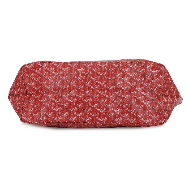 ゴヤール トートバッグ サンルイPM PVC/レザー STLOUIPMLTY02CL02P GOYARD ポーチ付き