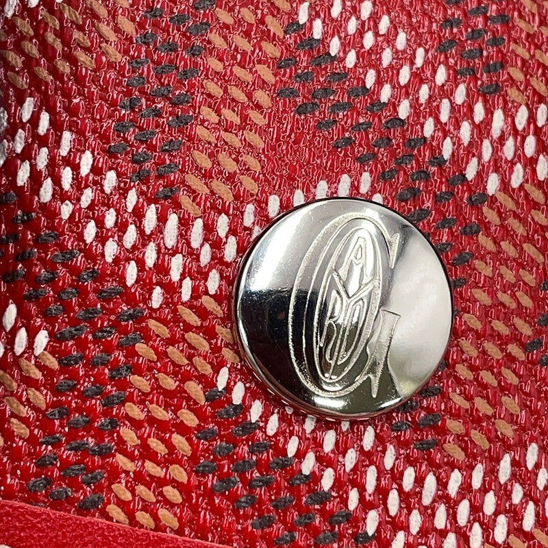 ゴヤール トートバッグ サンルイPM PVC/レザー STLOUIPMLTY02CL02P GOYARD ポーチ付き