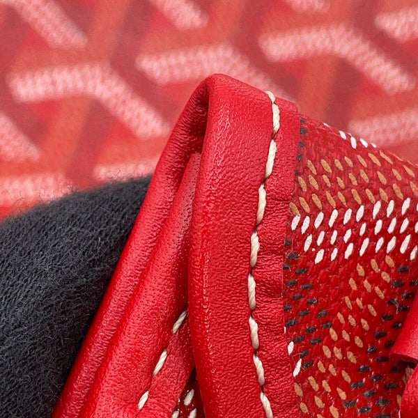 ゴヤール トートバッグ サンルイPM PVC/レザー STLOUIPMLTY02CL02P GOYARD ポーチ付き