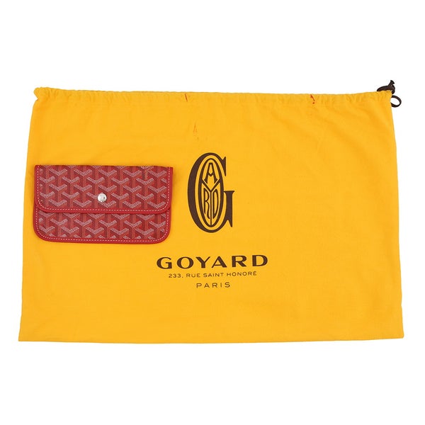 ゴヤール トートバッグ サンルイPM PVC/レザー STLOUIPMLTY02CL02P GOYARD ポーチ付き