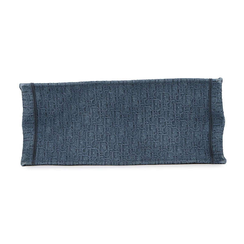 クリスチャン・ディオール トートバッグ オブリーク ブックトート ラージ デニム M1286ZWAL Christian Dior トロッター