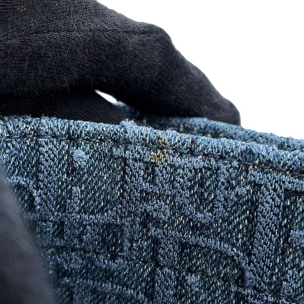 クリスチャン・ディオール トートバッグ オブリーク ブックトート ラージ デニム M1286ZWAL Christian Dior トロッター