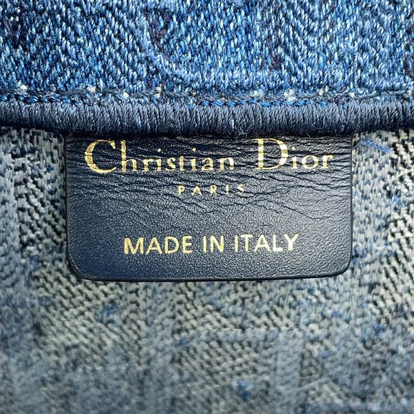 クリスチャン・ディオール トートバッグ オブリーク ブックトート ラージ デニム M1286ZWAL Christian Dior トロッター