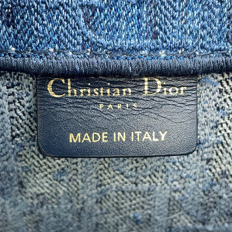 クリスチャン・ディオール トートバッグ オブリーク ブックトート ラージ デニム M1286ZWAL Christian Dior トロッター
