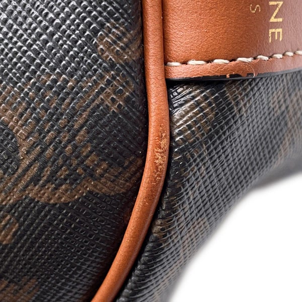 セリーヌ ショルダーバッグ スモール ドローストリングバッグ トリオンフキャンバス 191142BZJ 04LU  CELINE マカダム バッグ