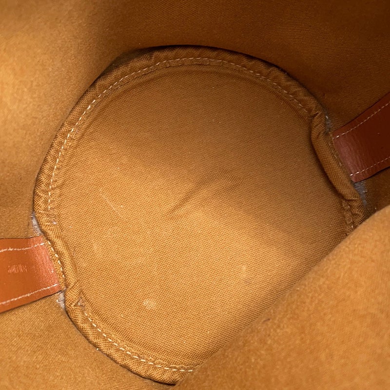 セリーヌ ショルダーバッグ スモール ドローストリングバッグ トリオンフキャンバス 191142BZJ 04LU  CELINE マカダム バッグ