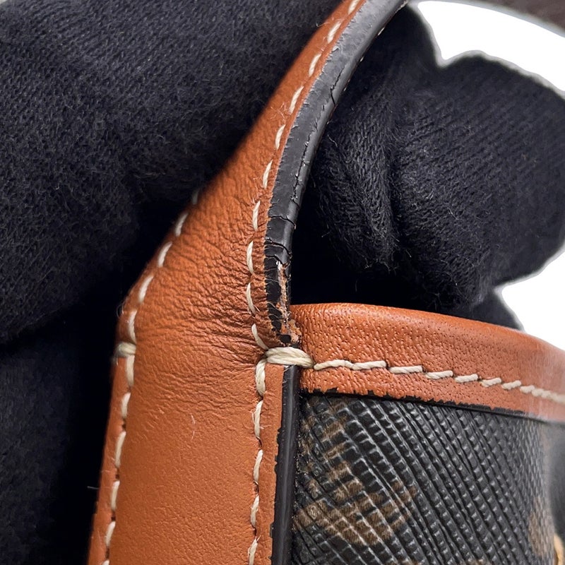 セリーヌ ショルダーバッグ スモール ドローストリングバッグ トリオンフキャンバス 191142BZJ 04LU  CELINE マカダム バッグ