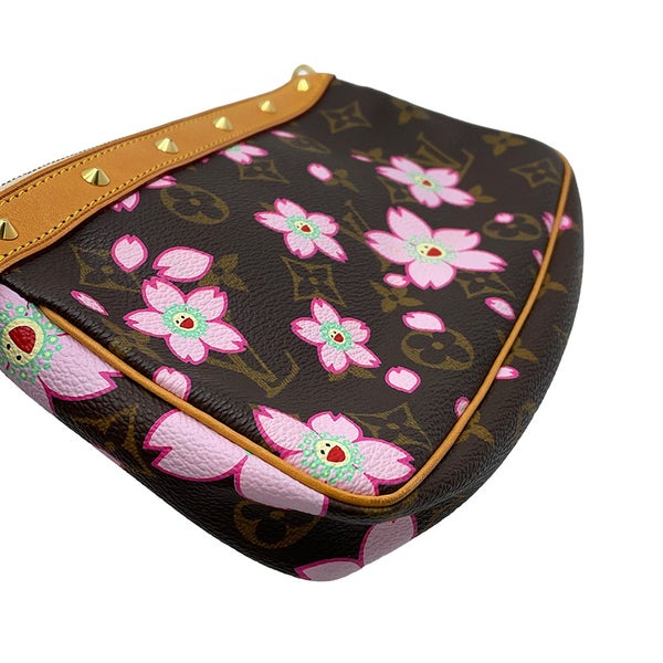ルイヴィトン ハンドバッグ モノグラム チェリーブロッサム ポシェット・アクセソワール M92006 ヴィトン バッグ ポーチ 村上隆 コラボ