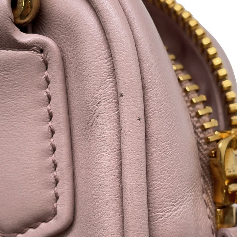 ミュウミュウ ハンドバッグ ロゴ レザー MIUMIU ２wayショルダー