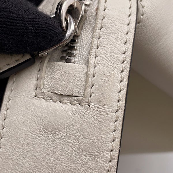 プラダ ハンドバッグ スーパーノヴァ ミディアム レザー1BA365 PRADA ２wayショルダー 白