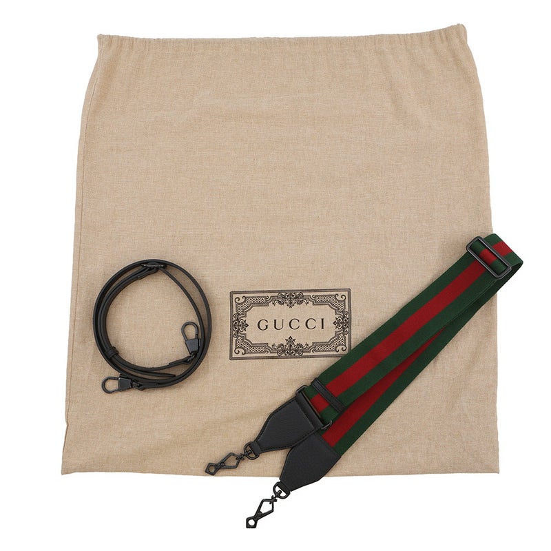 グッチ トートバッグ ダイアナ バンブー ラージ 703218 GUCCI 2way 黒