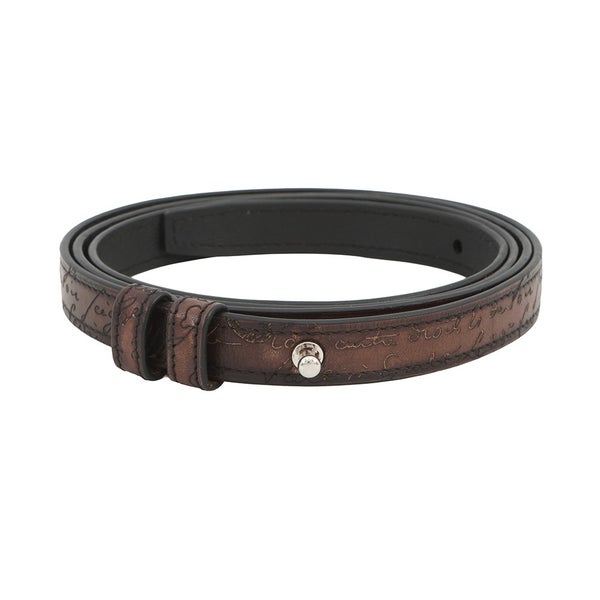 ベルルッティ ボディバッグ アンジュール ナノ スクリット スワイプ レザーポーチ レザー Berluti