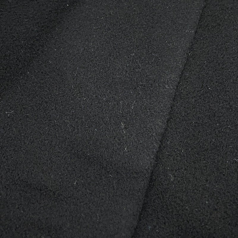 エルメス コート ダブルフェイス ラップコート カシミヤ レディースサイズ34 HERMES 黒 アパレル アウター