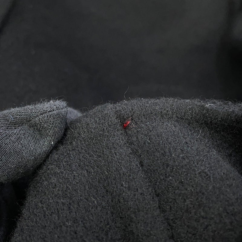 エルメス コート ダブルフェイス ラップコート カシミヤ レディースサイズ34 HERMES 黒 アパレル アウター