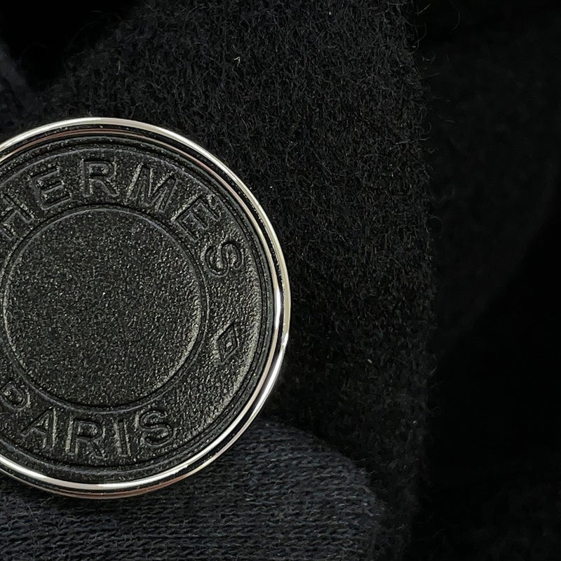 エルメス コート ダブルフェイス ラップコート カシミヤ レディースサイズ34 HERMES 黒 アパレル アウター