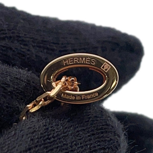 エルメス ネックレス ミニ・ポップアッシュ ローズドラジェ/ゴールド金具 HERMES アクセサリー