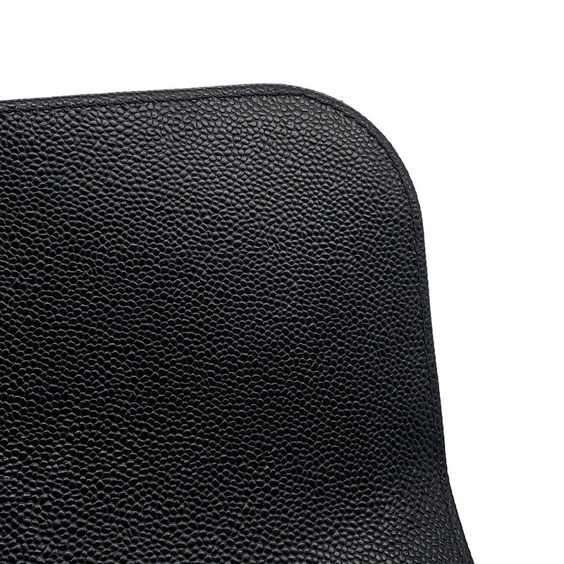 シャネル ハンドバッグ マトラッセ ココマーク ビジネスアフィニティ キャビアスキン A93749 2wayチェーンショルダー 黒