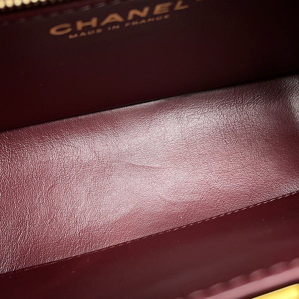 シャネル ハンドバッグ マトラッセ ココマーク ビジネスアフィニティ キャビアスキン A93749 2wayチェーンショルダー 黒