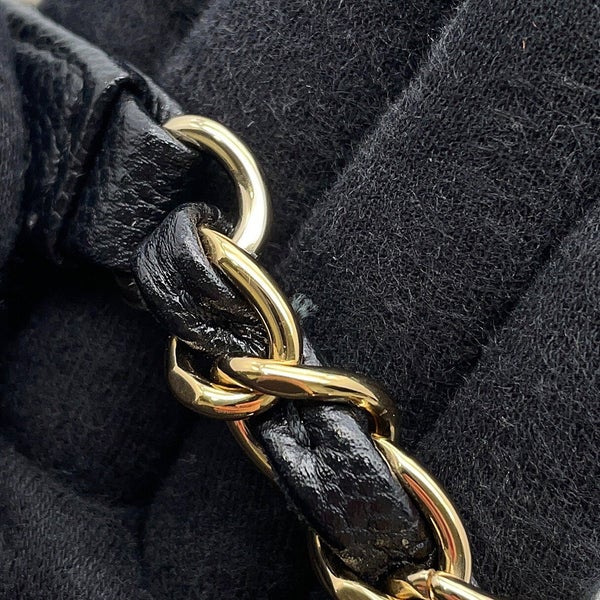 シャネル ハンドバッグ マトラッセ ココマーク ビジネスアフィニティ キャビアスキン A93749 2wayチェーンショルダー 黒