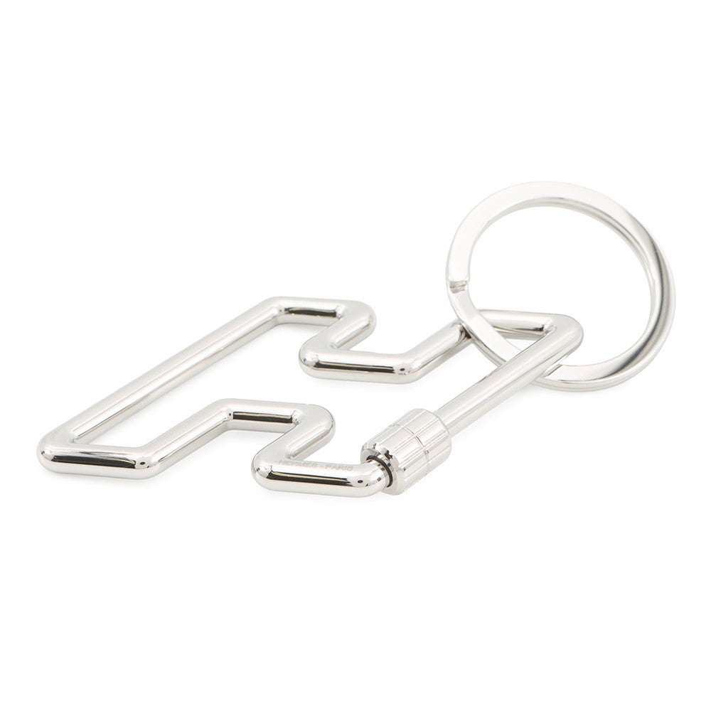エルメス キーホルダー H・トゥ・スピード シルバー金具 HERMES エルメス キーホルダー H・トゥ・スピード シルバー金具 HERMES