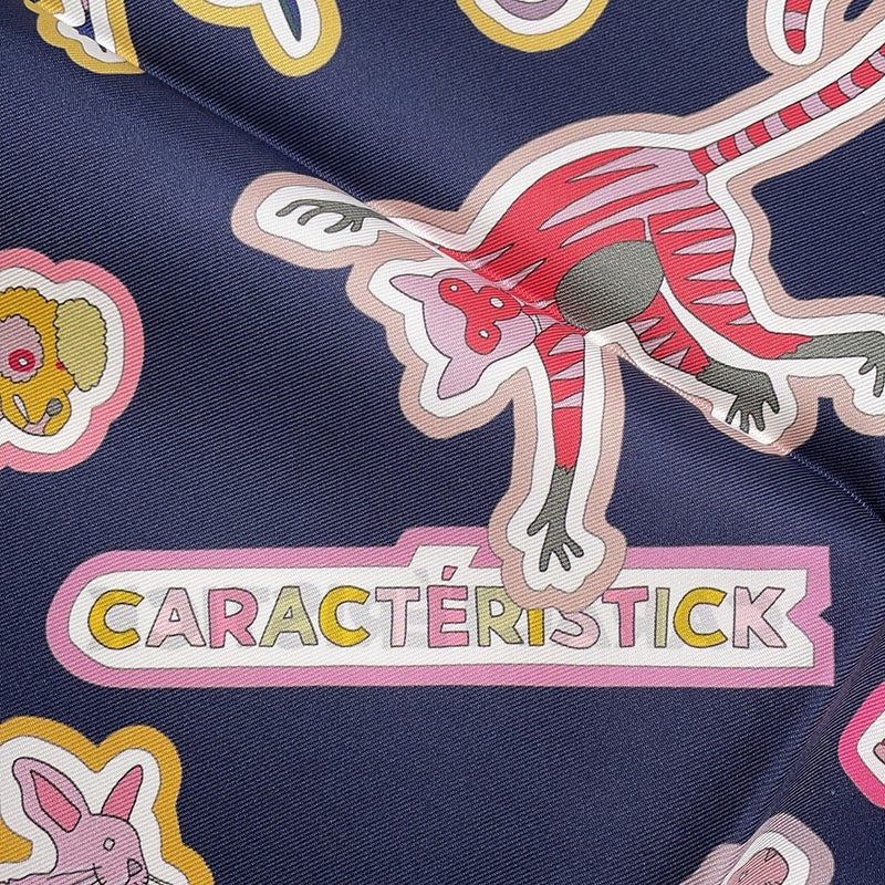 エルメス スカーフ カレ90 ダブルフェイス キャラクテリスティック Caracteristicks HERMES 2024秋冬
