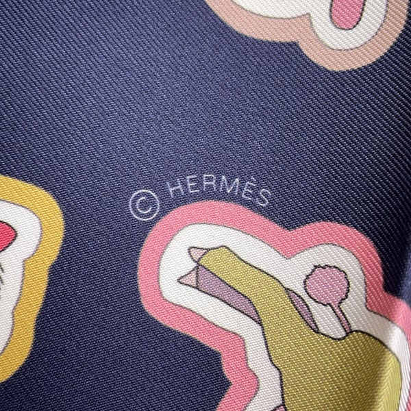 エルメス スカーフ カレ90 ダブルフェイス キャラクテリスティック Caracteristicks HERMES 2024秋冬