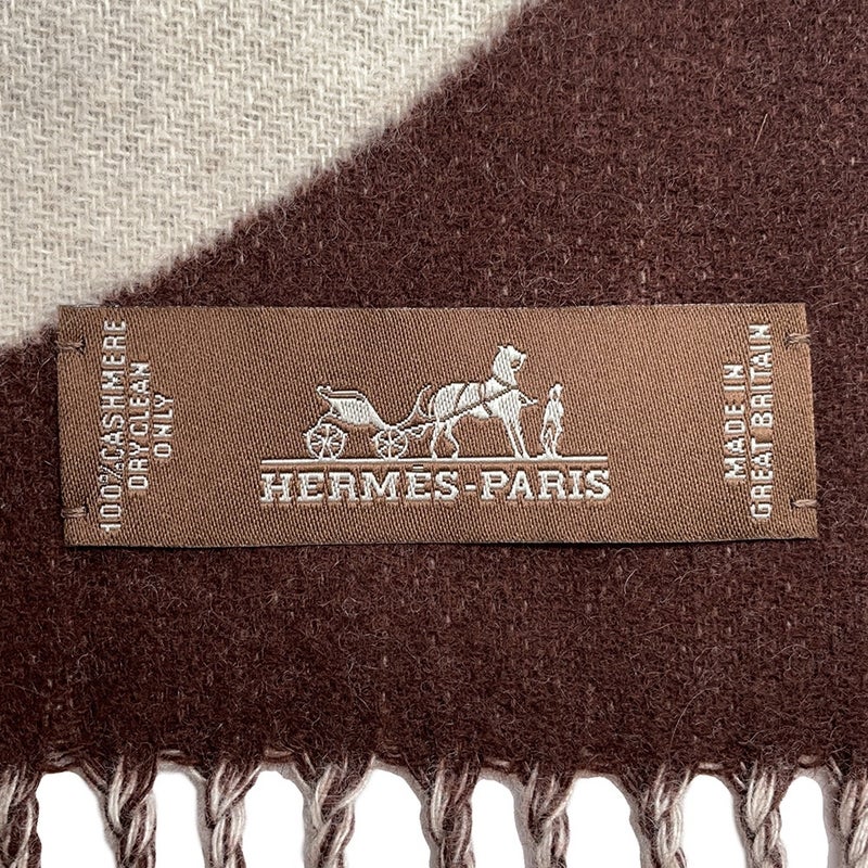 エルメス マフラー カザック・チャームズ カシミヤ HERMES ストール