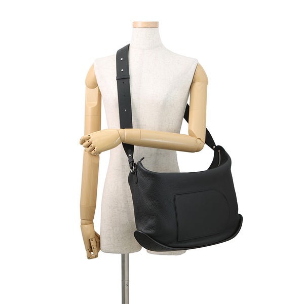 デルヴォー ショルダーバッグ パン スウィング XL ソフトグレインレザー AA0694AQY099ZPA Delvaux 2way 黒 デルボー