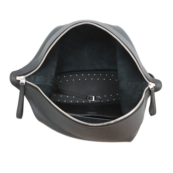 デルヴォー ショルダーバッグ パン スウィング XL ソフトグレインレザー AA0694AQY099ZPA Delvaux 2way 黒 デルボー