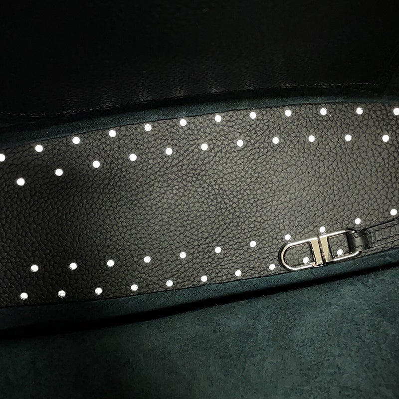 デルヴォー ショルダーバッグ パン スウィング XL ソフトグレインレザー AA0694AQY099ZPA Delvaux 2way 黒 デルボー