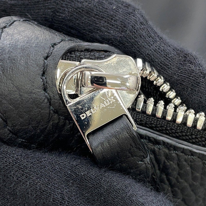 デルヴォー ショルダーバッグ パン スウィング XL ソフトグレインレザー AA0694AQY099ZPA Delvaux 2way 黒 デルボー