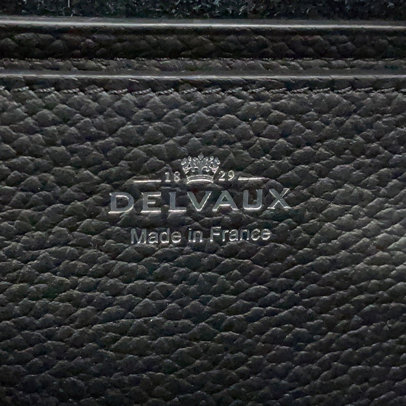 デルヴォー ショルダーバッグ パン スウィング XL ソフトグレインレザー AA0694AQY099ZPA Delvaux 2way 黒 デルボー